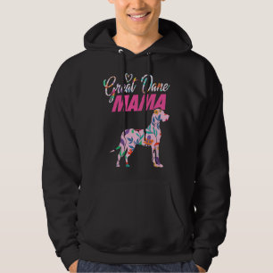 Great Dane Mom Mama Grandma Dog lover I Great Dane Hoodie