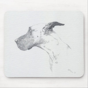 Great Dane Mouse Pad