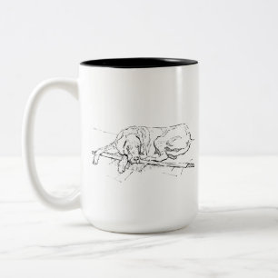Great Dane Mug – Minimalist Dog Coffee Mug