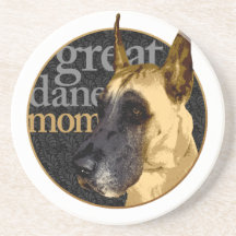 Great Dane Mum Coaster