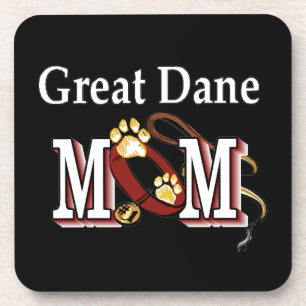 Great Dane Mum Gifts Coaster
