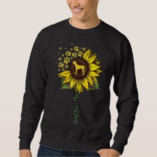 Great Dane Mum Sunflower Great Dane Lover Gifts Do Sweatshirt
