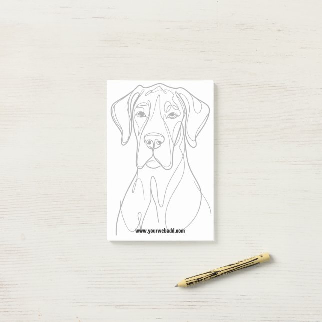 Great Dane Notes (On Desk)