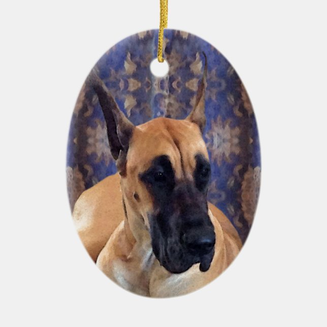 Great Dane Ornament (Front)