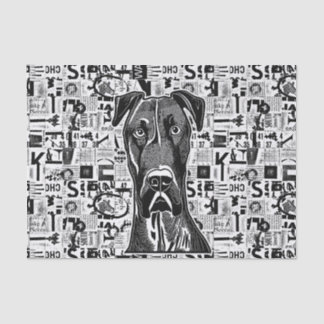Great Dane Paper for decoupage or collage