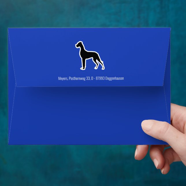 Great Dane Portrait Envelope (Hand)
