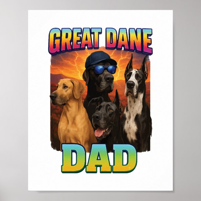 Great Dane Poster (Front)