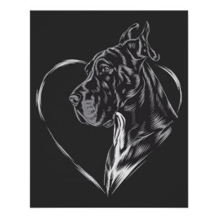 Great Dane Poster