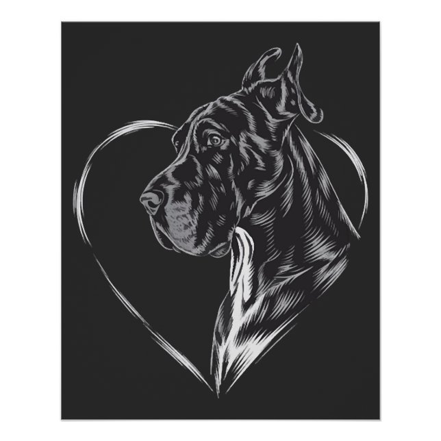 Great Dane  Poster (Front)