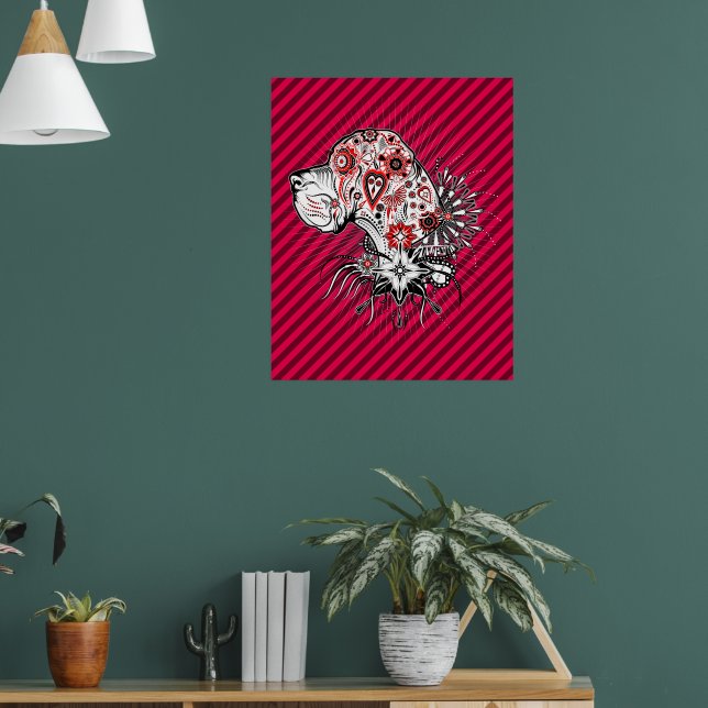 Great Dane Poster (Living Room 1)