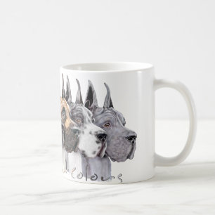 Great Dane Show Colours Group Coffee Mug