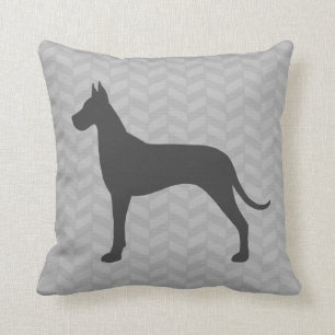 Great Dane Silhouette Cushion