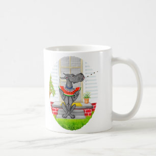 Great Dane SPIT Black Coffee Mug