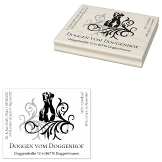 Great Dane Stamp lots of text