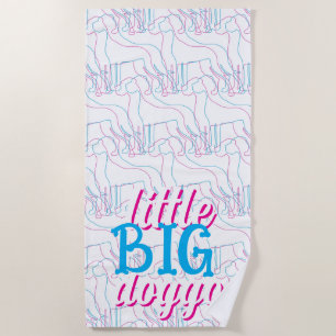 Great Dane Steampunk Beach Towel