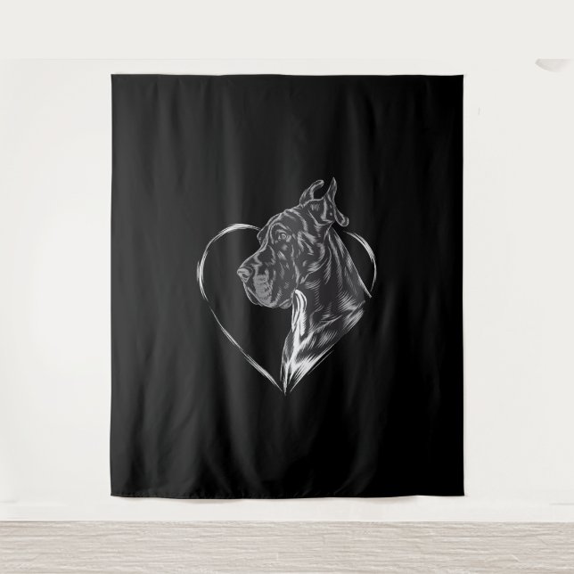 Great Dane  Tapestry (Front)