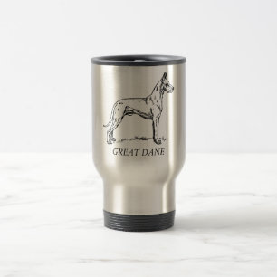 Great Dane travel mug