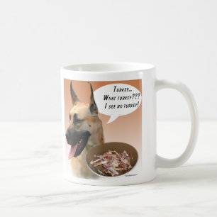 Great Dane Turkey Coffee Mug
