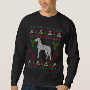 Great Dane Ugly Christmas Funny Dog Sweatshirt
