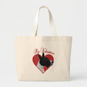 Great Dane Valentine Large Tote Bag