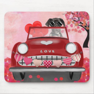 Great Dane Valentine's Day Delight Mouse Pad