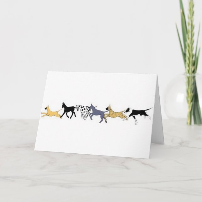 Great Danes Card (Front)