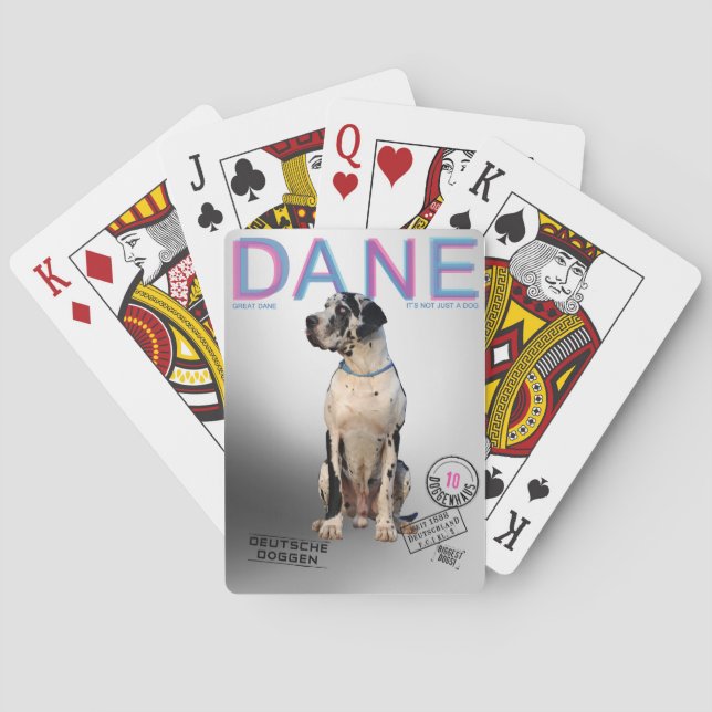 Great Danes Card Deck (Back)