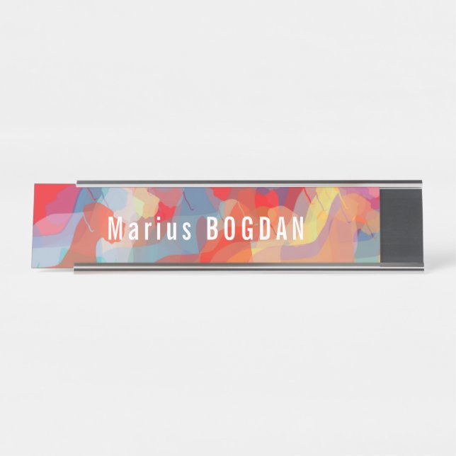 Great Danes Desk Name Plate (Front)