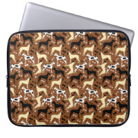 Great Danes Pattern Harlequin, Fawn, Black Dane La