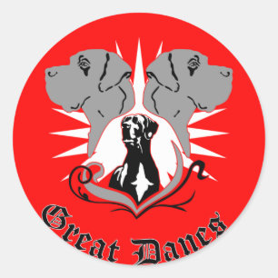Great Danes Sticker