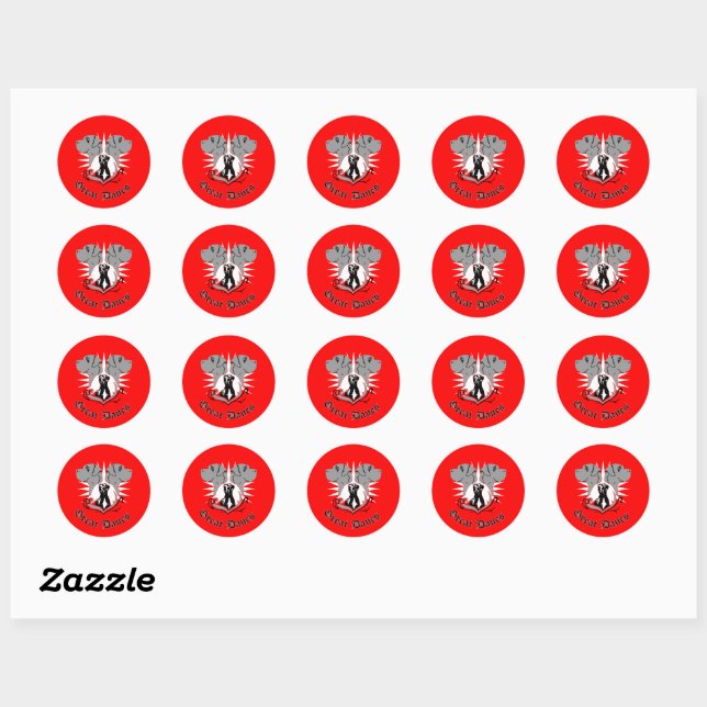Great Danes Sticker (Sheet)