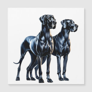 Great Danes Watercolor