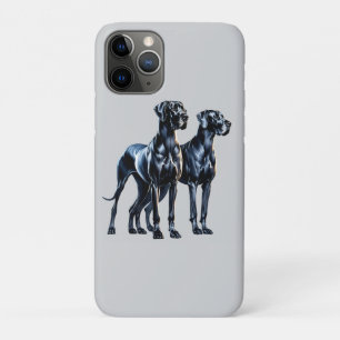 Great Danes Watercolor iPhone 11 Pro Case