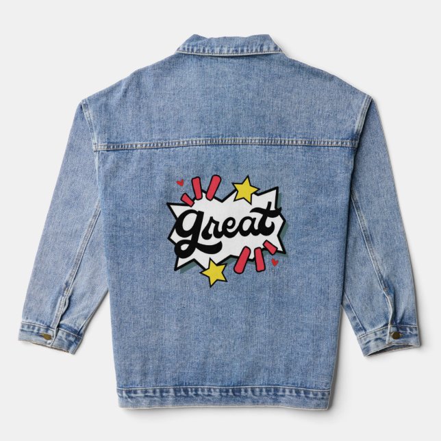 Great Denim Jacket (Back)