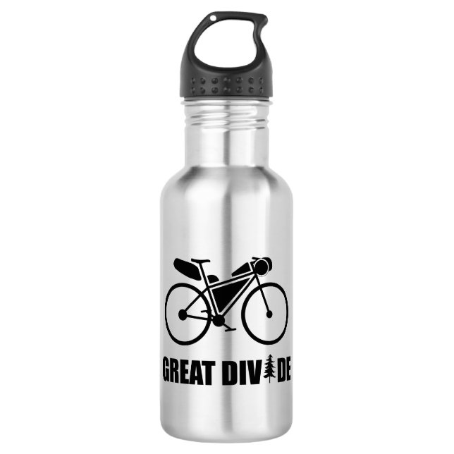 Great Divide Bikepacking Route 532 Ml Water Bottle (Front)