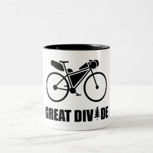 Great Divide Bikepacking Route Two-Tone Coffee Mug