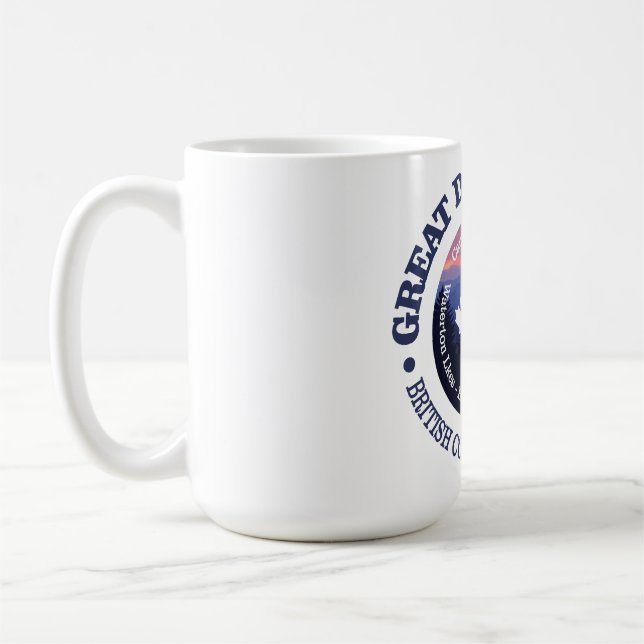 Great Divide Trail (rd2) Coffee Mug (Left)