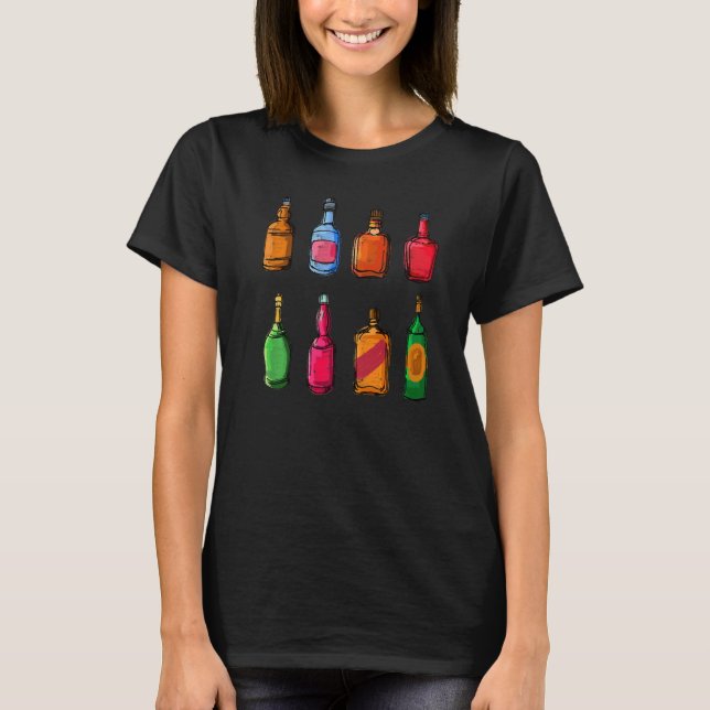 Great Drinking Longdrinks Party Alcohol Festival L T-Shirt (Front)