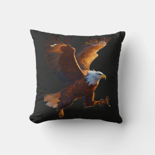 Great Eagle Rider Over the Mongolian Plains – Epic Cushion