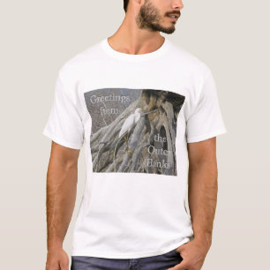 Great Egret (Ardea alba) OBX Outer Banks T-Shirt