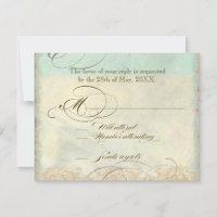 Great Egret Coastal Beach - Wedding Invitation