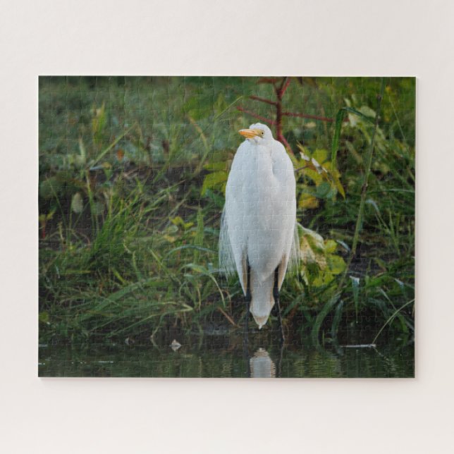 Great Egret Jigsaw Puzzle (Horizontal)