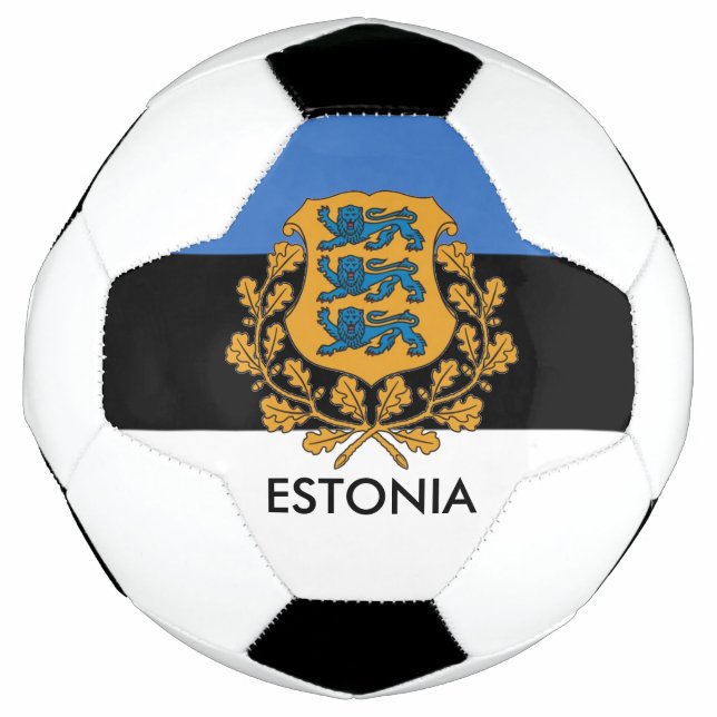 Great Estonia Soccer Ball! Soccer Ball (Front)