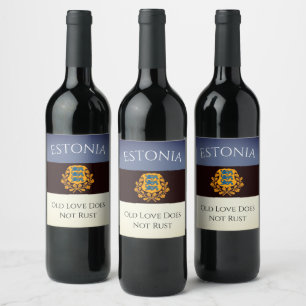Great Estonia Wine Labels! Wine Label