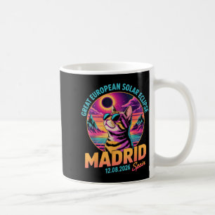 Great European Solar Eclipse Cat Artwork Coffee Mug