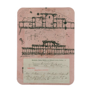 Great Exhibition, 1851: first sketch for the build Magnet