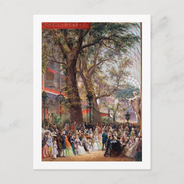 Great Exhibition, 1851: interior Postcard (Front)