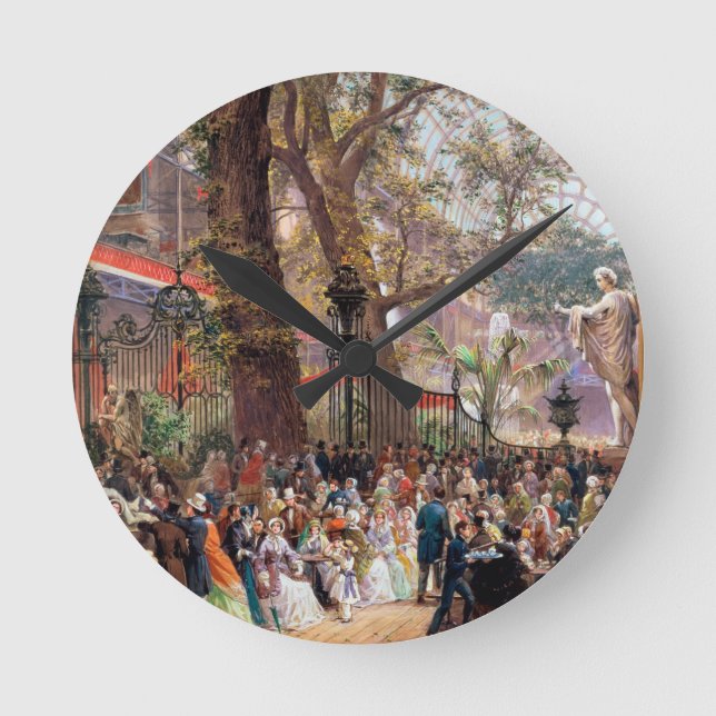 Great Exhibition, 1851: interior Round Clock (Front)