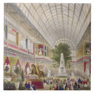 Great Exhibition, 1851: South Transept, from Inter Ceramic Tile
