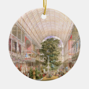 Great Exhibition of 1851. Decoration of the transe